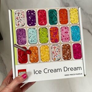 Lego Ice Cream Dream 1000 Piece Jigsaw Puzzle - Brand New, Unopened!